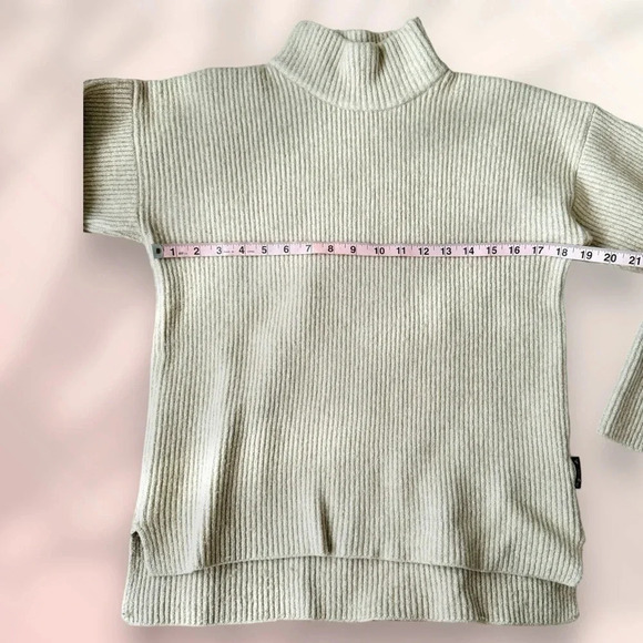 Agnes B. Homme Paris Ribbed Wool Blend Sweater - Picture 4 of 10